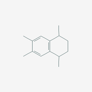 molecular formula C14H20 B106231 1,4,6,7-Tetramethyl-1,2,3,4-tetrahydronaphthalene CAS No. 19160-99-7