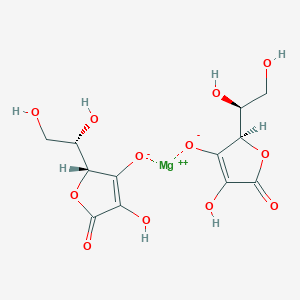 molecular formula C6H8MgO6 B106233 Magnesium ascorbate hydrate CAS No. 15431-40-0