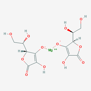 molecular formula C12H14MgO12 B106233 Magnesium Ascorbate CAS No. 15431-40-0