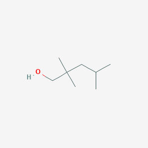 molecular formula C8H18O B106236 2,2,4-Trimethyl-1-pentanol CAS No. 123-44-4