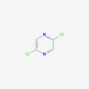 molecular formula C4H2Cl2N2 B010626 2,5-Dichloropyrazine CAS No. 19745-07-4