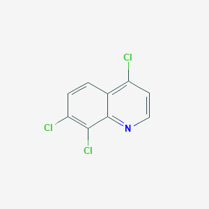 molecular formula C9H4Cl3N B106287 4,7,8-Trichloroquinoline CAS No. 17999-80-3
