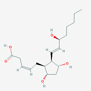 molecular formula C18H30O5 B106288 2,3-dinor-8-epi-prostaglandin F2alpha CAS No. 221664-05-7
