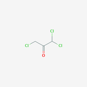 molecular formula C3H3Cl3O B106291 1,1,3-三氯丙酮 CAS No. 921-03-9