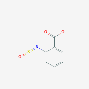 molecular formula C8H7NO3S B106292 Benzoic acid, 2-(sulfinylamino)-, methyl ester CAS No. 17419-96-4