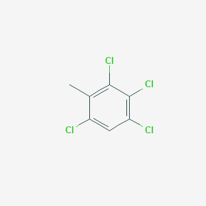molecular formula C7H4Cl4 B106293 1,2,3,5-Tetrachloro-4-methylbenzene CAS No. 875-40-1