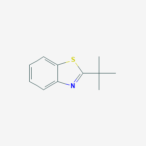 molecular formula C11H13NS B106295 2-Tert-butyl-1,3-benzothiazole CAS No. 17626-88-9