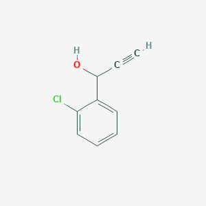 molecular formula C9H7ClO B106304 1-(2-Chloro-phenyl)-prop-2-YN-1-OL CAS No. 19115-29-8