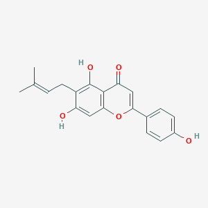molecular formula C20H18O5 B106327 6-Prenylapigenin CAS No. 68097-13-2