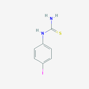 molecular formula C7H7IN2S B106333 1-(4-Iodophenyl)-2-thiourea CAS No. 18879-80-6