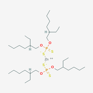 Zinc, bis[O,O-bis(2-ethylhexyl) phosphorodithioato-kappaS,kappaS']-, (T-4)-