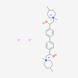 molecular formula C30H46I2N2O2 B010634 Hemicholinium 3 A-5 CAS No. 105098-65-5