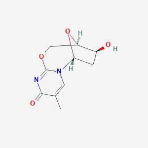 molecular formula C10H12N2O4 B106340 O2,5/'-无水胸苷 CAS No. 15425-09-9
