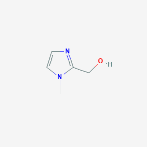 molecular formula C5H8N2O B106344 (1-Methyl-1H-imidazol-2-yl)methanol CAS No. 17334-08-6