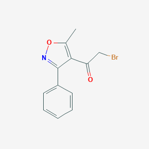 4-(Bromoacetyl)-5-methyl-3-phenylisoxazole