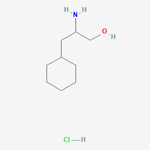 molecular formula C9H20ClNO B106354 2-Amino-3-cyclohexylpropan-1-ol hydrochloride CAS No. 82867-37-6