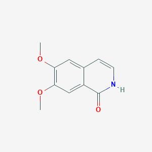 molecular formula C11H11NO3 B106356 6,7-Dimethoxyisoquinolin-1(2H)-one CAS No. 16101-63-6