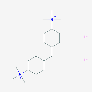 molecular formula C19H40I2N2 B106357 Mebezonium Iodide CAS No. 7681-78-9