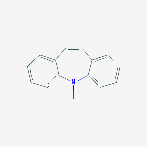 molecular formula C15H13N B106375 5H-Dibenz(b,f)azepine, 5-methyl- CAS No. 52249-32-8