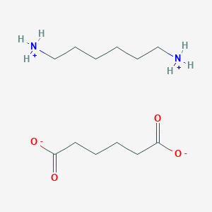 molecular formula C12H26N2O4 B106391 Hexanedioic acid, compd. with 1,6-hexanediamine CAS No. 15511-81-6