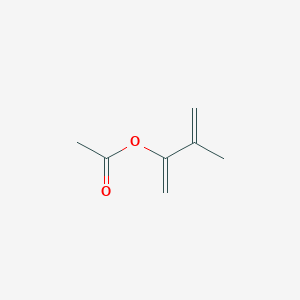 molecular formula C7H10O2 B106399 3-Methylbuta-1,3-dien-2-yl acetate CAS No. 16824-14-9