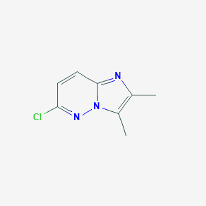 molecular formula C8H8ClN3 B106404 6-Chloro-2,3-dimethylimidazo[1,2-b]pyridazine CAS No. 17412-26-9