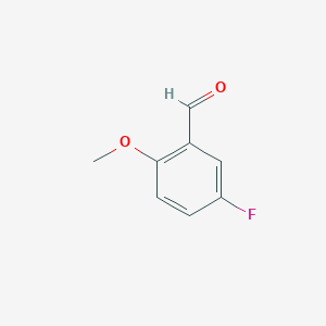 molecular formula C8H7FO2 B106407 5-氟-2-甲氧基苯甲醛 CAS No. 19415-51-1