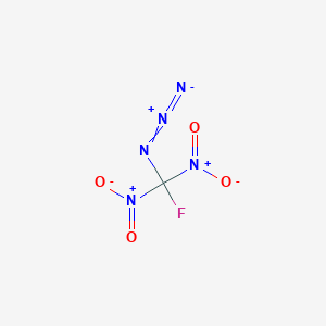molecular formula CFN5O4 B106408 Azidofluorodinitromethane CAS No. 17003-82-6