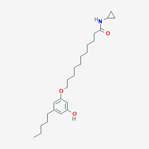 molecular formula C25H41NO3 B106412 CB-25 CAS No. 869376-63-6