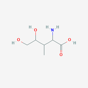 2-Amino-4,5-dihydroxy-3-methylpentanoic acid
