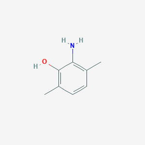 B106437 2-Amino-3,6-dimethylphenol CAS No. 17672-23-0