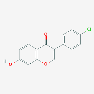 molecular formula C15H9ClO3 B106443 3-(4-chlorophenyl)-7-hydroxy-4H-chromen-4-one CAS No. 15485-81-1