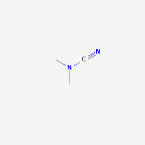 molecular formula C3H6N2 B106446 Dimethylcyanamide CAS No. 1467-79-4