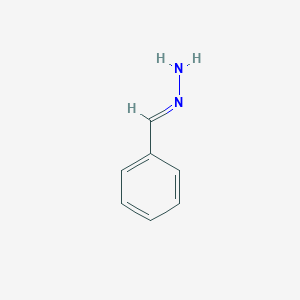 molecular formula C₇H₈N₂ B106463 Benzaldehyde hydrazone CAS No. 5281-18-5
