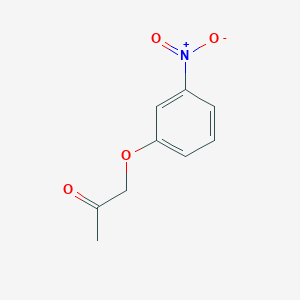 molecular formula C9H9NO4 B106479 1-(3-Nitrophenoxy)-2-propanone CAS No. 18621-37-9