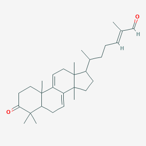 molecular formula C30H44O2 B010648 Ganoderal A CAS No. 104700-98-3