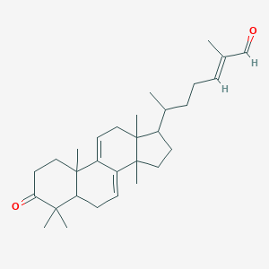 molecular formula C30H44O2 B010648 ganoderal A CAS No. 104700-98-3