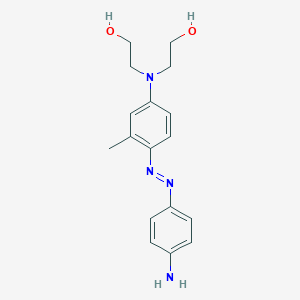 molecular formula C17H22N4O2 B010649 HC Yellow NO. 7 CAS No. 104226-21-3