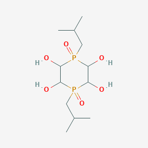 1,4-Diisobutyl-2,3,5,6-tetrahydroxy-1,4-dioxo-1,4-diphosphorinane