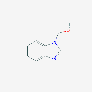 molecular formula C8H8N2O B106515 1H-Benzimidazole-1-methanol CAS No. 19541-99-2