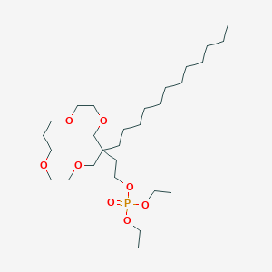 molecular formula C28H57O8P B010655 Lithium ionophore VII CAS No. 106868-29-5