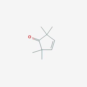 3-Cyclopenten-1-one, 2,2,5,5-tetramethyl-