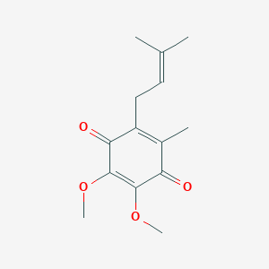 molecular formula C14H18O4 B106560 Coenzyme Q1 CAS No. 727-81-1