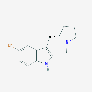 (S)-5-Bromo-3-((1-methylpyrrolidin-2-YL)methyl)-1H-indole