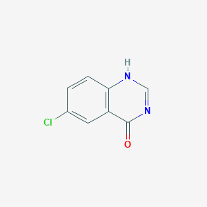 molecular formula C8H5ClN2O B106583 6-chloro-1H-quinazolin-4-one CAS No. 16064-14-5