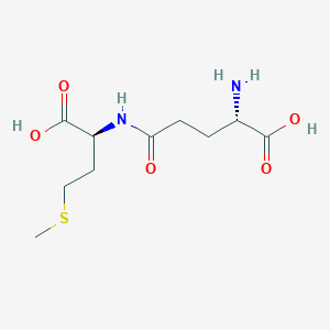 molecular formula C10H18N2O5S B106599 gamma-Glutamylmethionine CAS No. 17663-87-5