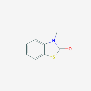 molecular formula C8H7NOS B106611 3-甲基-2(3H)-苯并噻唑酮 CAS No. 18644-20-7