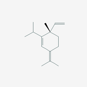 molecular formula C15H24 B106612 alpha-Elemene CAS No. 5951-67-7