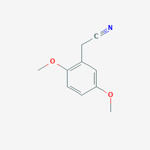 molecular formula C10H11NO2 B106619 2,5-Dimethoxyphenylacetonitrile CAS No. 18086-24-3