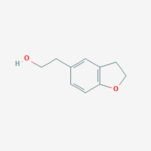 molecular formula C10H12O2 B106625 2-(2,3-二氢苯并呋喃-5-基)乙醇 CAS No. 87776-76-9